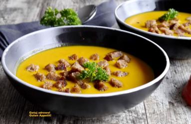 Zdjęcie - Orientalna zupa dyniowa. Dieta szybka przemiana - faza I i III - Przepisy kulinarne ze zdjęciami
