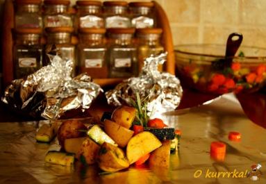 Zdjęcie - Sakiewki warzywne do pieczenia - Przepisy kulinarne ze zdjęciami