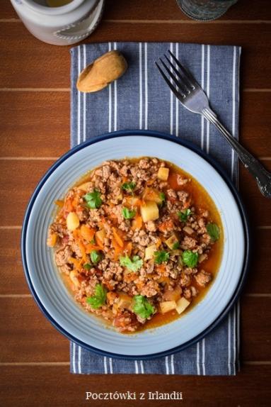 Zdjęcie - Kolejowe curry z mięsem mielonym | U stóp Benbulbena - Przepisy kulinarne ze zdjęciami