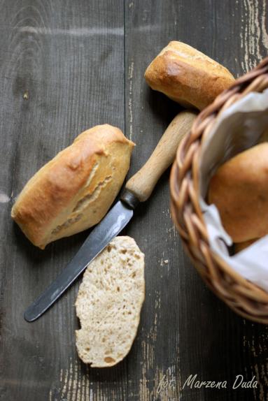 Zdjęcie - Bułki pszenne z biboszem - Przepisy kulinarne ze zdjęciami