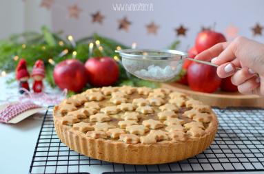 Zdjęcie - Tarta z jabłkami - Przepisy kulinarne ze zdjęciami
