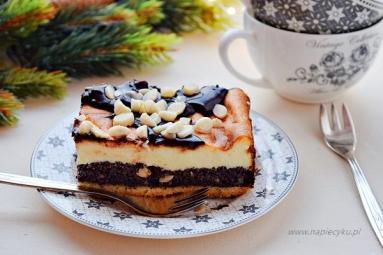 Zdjęcie - Sero-makowiec najlepsze ciasto na święta - Przepisy kulinarne ze zdjęciami