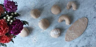 Zdjęcie - Herbaciane rogale z miodem - Przepisy kulinarne ze zdjęciami