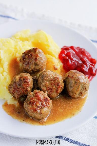 Zdjęcie - Szwedzkie klopsiki, czyli köttbullar - Przepisy kulinarne ze zdjęciami