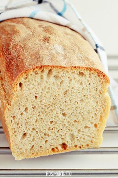 Zdjęcie - Chleb pszenny na podmłodzie - Przepisy kulinarne ze zdjęciami