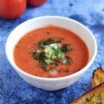 Zdjęcie - Gazpacho pomidorowe - Przepisy kulinarne ze zdjęciami