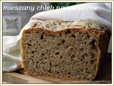 Zdjęcie - Mieszany chleb na zakwasie  - Przepisy kulinarne ze zdjęciami
