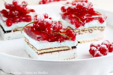 Zdjęcie - PORZECZKOWA PIANKA - ciasto bez pieczenia - Przepisy kulinarne ze zdjęciami