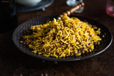 Zdjęcie - Mejadra – arabski ryż z soczewicą i cebulą - Przepisy kulinarne ze zdjęciami