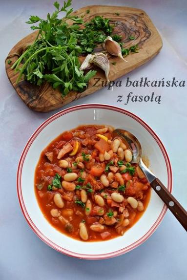 Zdjęcie - Bałkańska zupa z fasolką – przepis - Przepisy kulinarne ze zdjęciami