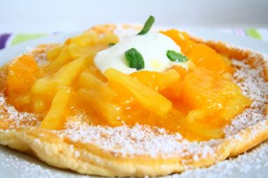 Zdjęcie - Omlet francuski z frużeliną z ananasa i pomarańczy - Przepisy kulinarne ze zdjęciami