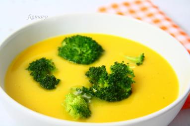 Zdjęcie - Zupa dyniowo-brokułowa - Przepisy kulinarne ze zdjęciami