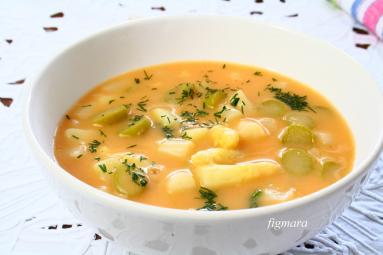 Zdjęcie - Zupa ze szparagów i ziemniaków - Przepisy kulinarne ze zdjęciami