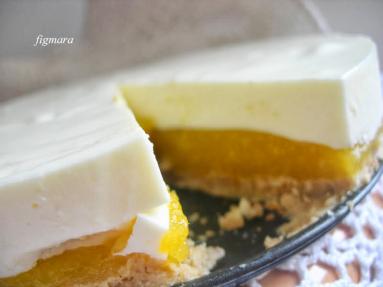 Zdjęcie - Mangowy sernik - Przepisy kulinarne ze zdjęciami