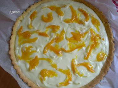 Zdjęcie - Pomarańczowa tarta - Przepisy kulinarne ze zdjęciami
