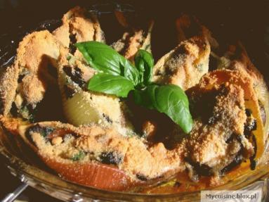 Zdjęcie - Conchiglioni z pieczarkami  - Przepisy kulinarne ze zdjęciami