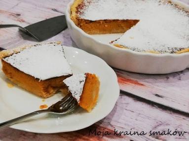 Zdjęcie - Tarta dyniowa czyli pumpkin pie - Przepisy kulinarne ze zdjęciami