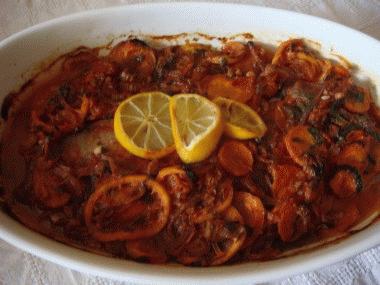 Zdjęcie - Tradycyjna ryba po grecku  - Przepisy kulinarne ze zdjęciami