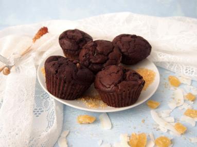 Zdjęcie - Zdrowe babeczki czekoladowe - Przepisy kulinarne ze zdjęciami