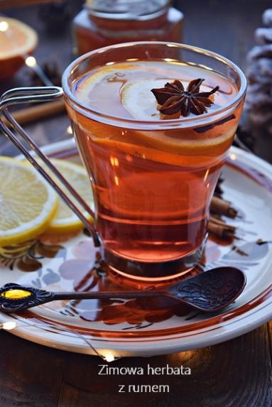Zdjęcie - Zimowa herbata z rumem - Przepisy kulinarne ze zdjęciami