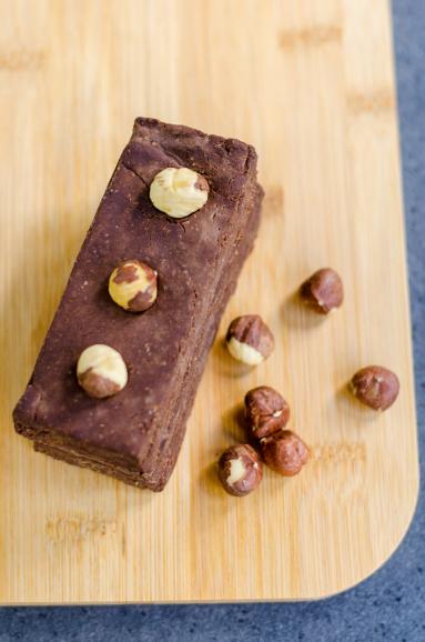 Zdjęcie - Batoniki proteinowe Nutella - Przepisy kulinarne ze zdjęciami