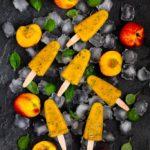 Zdjęcie - Sorbet brzoskwiniowy z bazylią - Przepisy kulinarne ze zdjęciami