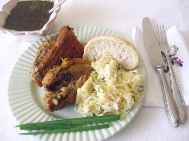 Zdjęcie - Żeberka duszone tradycyjne - Przepisy kulinarne ze zdjęciami