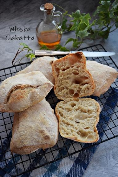 Zdjęcie - Włoska Ciabatta - Napiecyku - Przepisy kulinarne ze zdjęciami