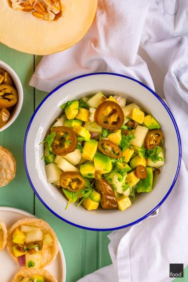 Zdjęcie - Ceviche z melona i awokado - Przepisy kulinarne ze zdjęciami