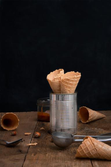 Zdjęcie - Lody solony karmel bez maszynki (wegańskie) - Przepisy kulinarne ze zdjęciami