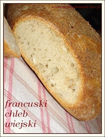 Zdjęcie - Francuski chleb wiejski - Weekendowa Piekarnia #48  - Przepisy kulinarne ze zdjęciami