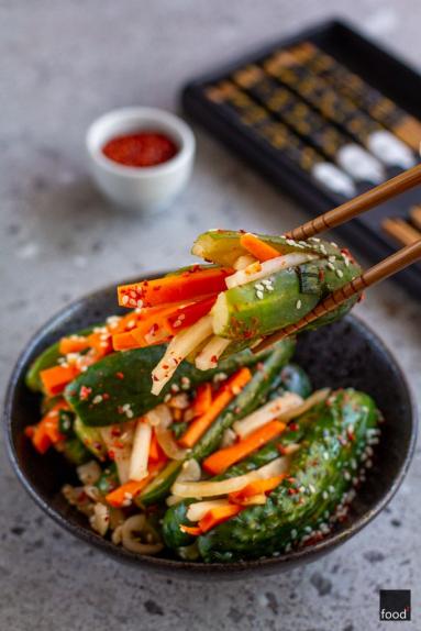 Zdjęcie - Oi-sobagi – pikantne kimchi z ogórków - Przepisy kulinarne ze zdjęciami