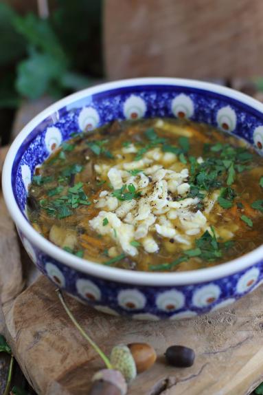 Zdjęcie - Zupa z leśnych grzybów - Przepisy kulinarne ze zdjęciami