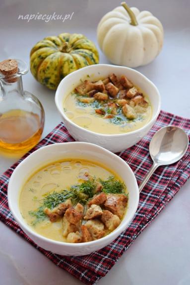 Zdjęcie - Zupa - krem z jesiennych warzyw - Napiecyku - Przepisy kulinarne ze zdjęciami