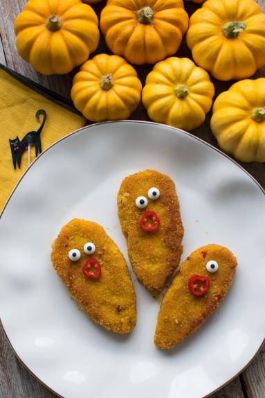 Zdjęcie - Wege kotlety dyniowe (nie tylko na Halloween) - Przepisy kulinarne ze zdjęciami