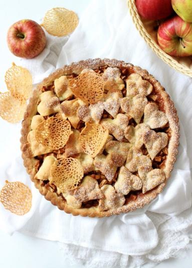 Zdjęcie - Najlepsza tarta z jabłkami / tarta szarlotka Najlepsza tarta z jabłkami - Przepisy kulinarne ze zdjęciami