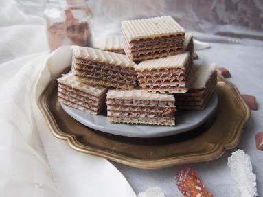Zdjęcie - Wafle czekoladowe - Przepisy kulinarne ze zdjęciami