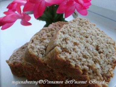 Zdjęcie - Cinnamon & Coconut Bread  - Przepisy kulinarne ze zdjęciami