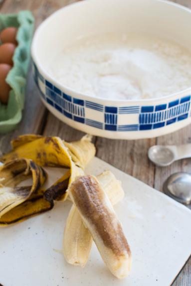 Zdjęcie - Najlepsze pankejki bananowe - Przepisy kulinarne ze zdjęciami