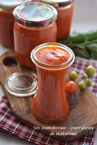 Zdjęcie - Sos pomidorowo - paprykowy do słoików - Napiecyku - Przepisy kulinarne ze zdjęciami