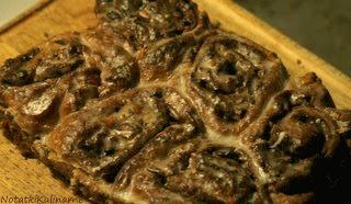 Zdjęcie - Dyniowe bułeczki z cynamonem - Przepisy kulinarne ze zdjęciami