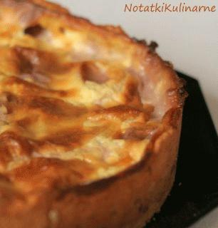 Zdjęcie - Tort jabłkowy - Kulinarny łańcuszek #6 - Przepisy kulinarne ze zdjęciami