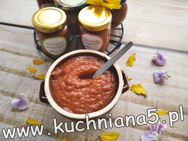 Zdjęcie - KECZUP Z CUKINII (ZUCCHINI KETCHUP) - Przepisy kulinarne ze zdjęciami