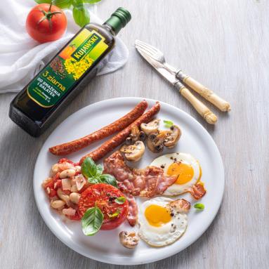 Zdjęcie - <strong>Full English breakfast, czyli mocarne angielskie śniadanie</strong> - Przepisy kulinarne ze zdjęciami