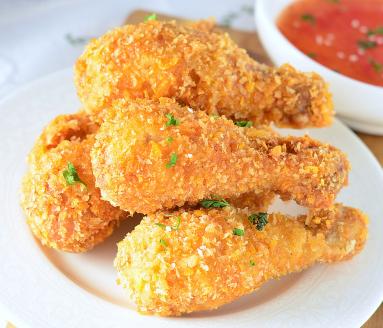 Zdjęcie - Pałki z kurczaka KFC - Przepisy kulinarne ze zdjęciami