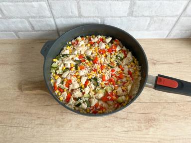 Zdjęcie - Risotto z kurczakiem i warzywami - Przepisy kulinarne ze zdjęciami
