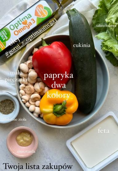 Zdjęcie - Pożywna misa warzyw z fetą - Przepisy kulinarne ze zdjęciami