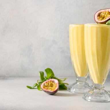 Zdjęcie - Przepis na Świąteczne Smoothie z Marakują - Przepisy kulinarne ze zdjęciami