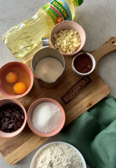 Zdjęcie - Marmurkowe babeczki z czekoladą - Przepisy kulinarne ze zdjęciami