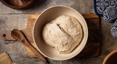 Zdjęcie - Prosty chleb pszenno-gryczany - Przepisy kulinarne ze zdjęciami
